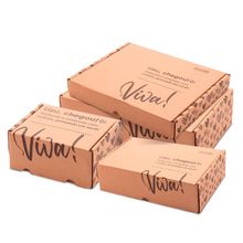 Caixa  Sedex Afetiva Preto - 30 x 25 x 4 cm