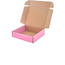 Embalagem para Envio Rosa - 26 x 24 x 7 cm