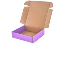 Embalagem para Envio Violeta - 26 x 24 x 7 cm