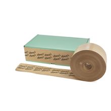 Fita gomada ecológica Cheguei Pardo - 100 m